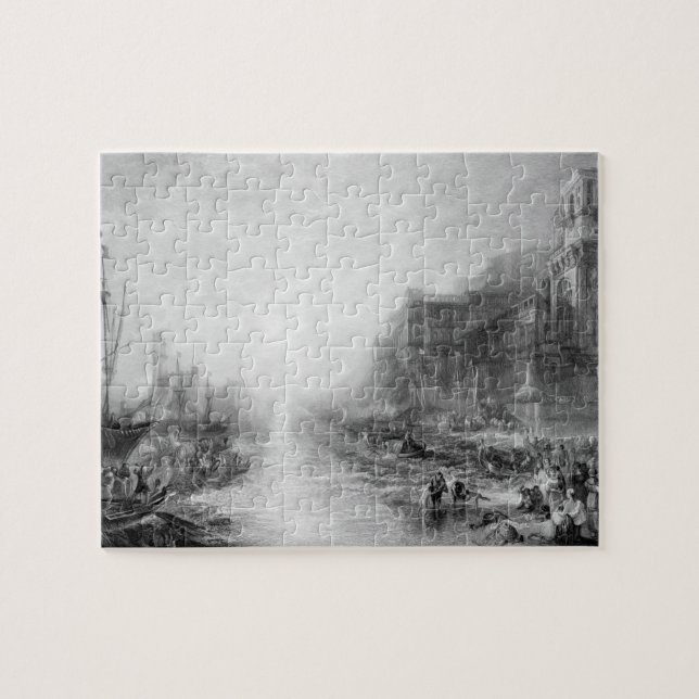 Joseph Mallord William Turner | die Einschiffung Puzzle (Horizontal)