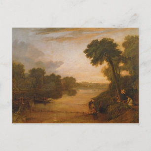 Joseph Mallord William Turner Die Themse in der Postkarte