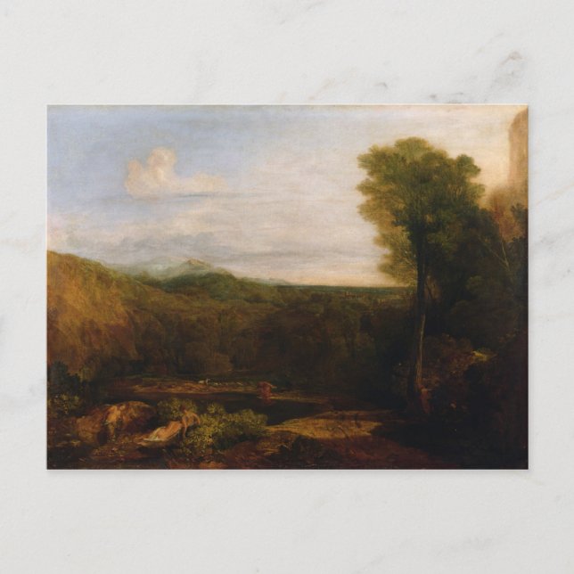 Joseph Mallord William Turner | Echo und Narcissus Postkarte (Vorderseite)