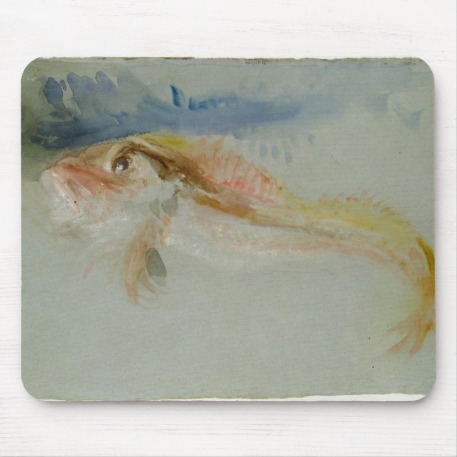 Joseph Mallord William Turner | ein Gurnard Mousepad (Vorne)