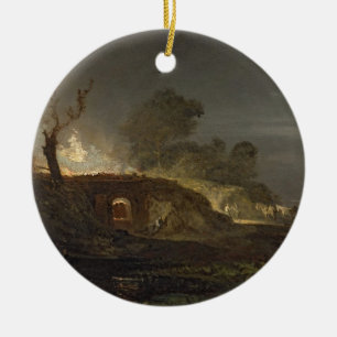 Joseph Mallord William Turner   ein Limoner Keramikornament