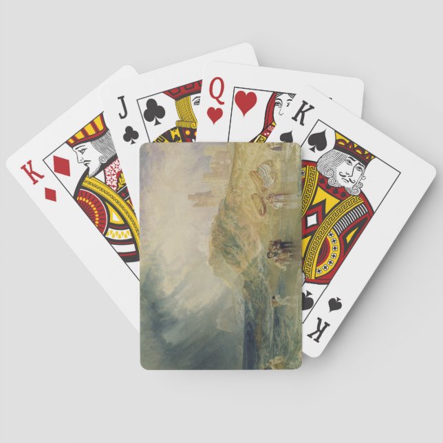 Joseph Mallord William Turner | Heilige Insel, Nor Spielkarten (Rückseite)