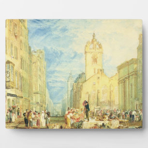 Joseph Mallord William Turner   High Street, Edinb Fotoplatte