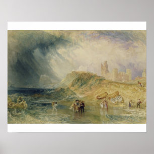 Joseph Mallord William Turner   Holy Island, North Poster