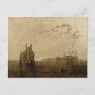 Joseph Mallord William Turner   Hulks auf dem Tama Postkarte