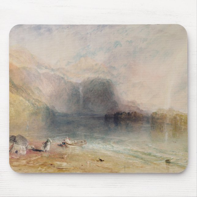 Joseph Mallord William Turner | Keswick See, Cumb Mousepad (Vorne)