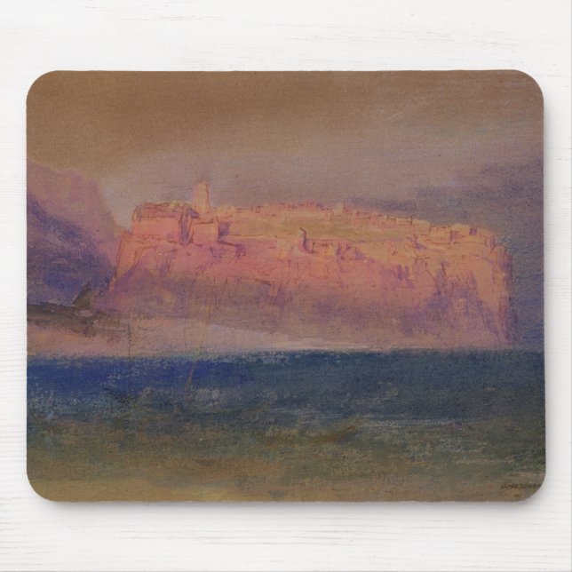Joseph Mallord William Turner | Korsika, (Monaco?) Mousepad (Vorne)