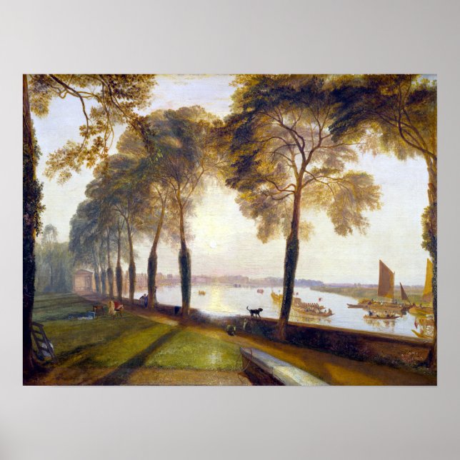 Joseph Mallord William Turner Mortlake Terrace Poster (Vorne)