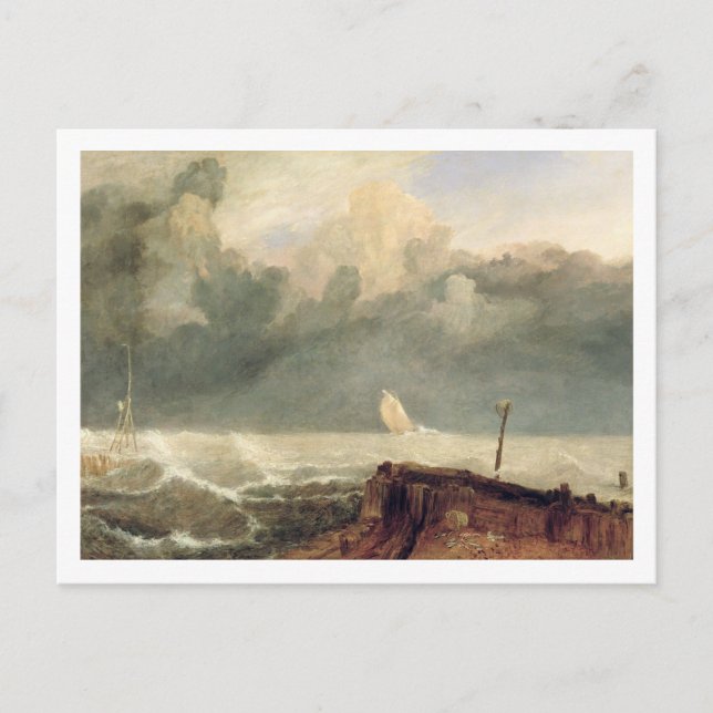 Joseph Mallord William Turner | Port Ruysdael (Öl) Postkarte (Vorderseite)