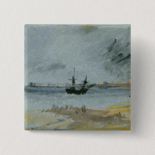 Joseph Mallord William Turner  Schiff Aground, Bri Button