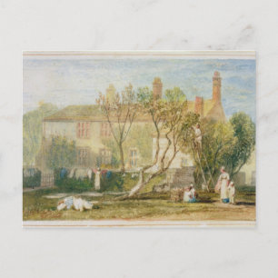 Joseph Mallord William Turner Steeton Manor Hous Postkarte