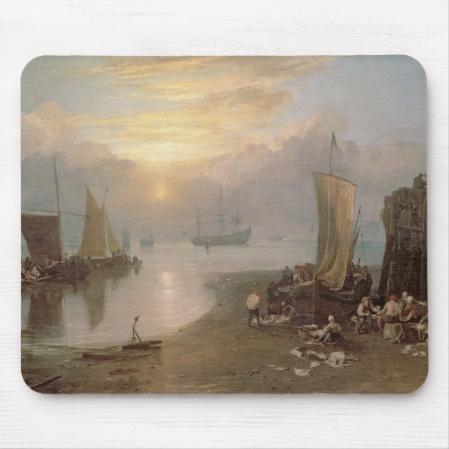 Joseph Mallord William Turner | Sun, der durch Mousepad (Vorne)