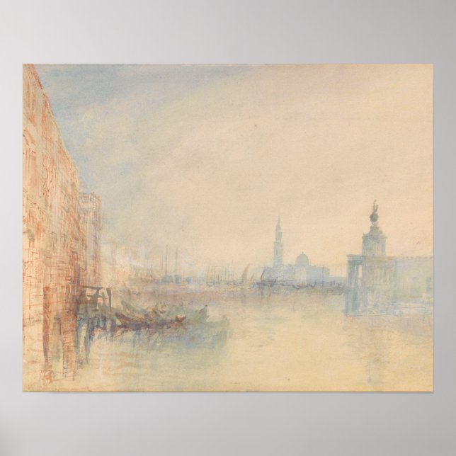 Joseph Mallord William Turner - Venedig, The Mouth Poster (Vorne)
