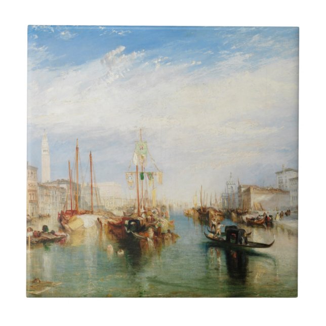 Joseph Mallord William Turner | Venedig, vom P Fliese (Vorderseite)
