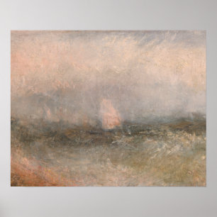 Joseph Mallord William Turner - Von der Nore Poster