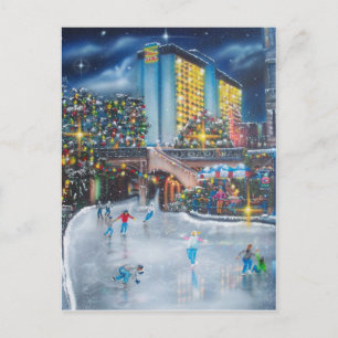 Joseph-Palacial Weihnachten-San Antonio Feiertagspostkarte