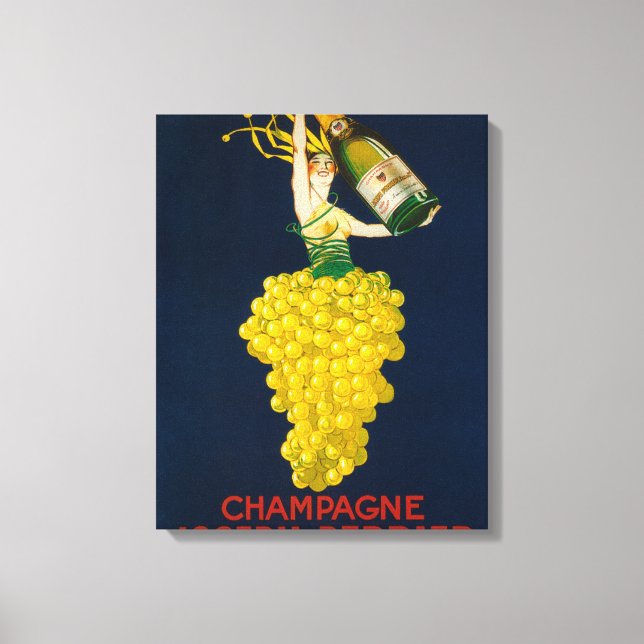 Joseph Perrier Champagne Werbeplakat Leinwanddruck (Vorderseite)
