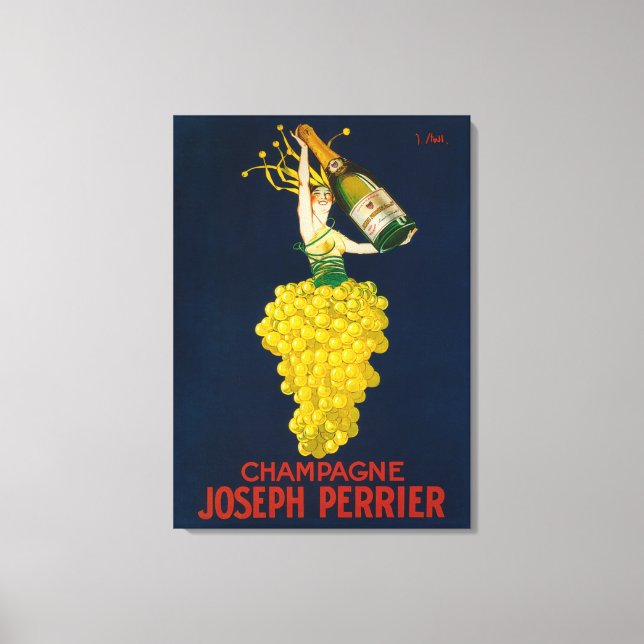 Joseph Perrier Champagne Werbeplakat Leinwanddruck (Vorderseite)