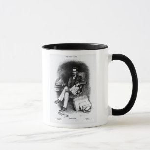 Joseph Pulitzer "von der Kuriosität", 1887 Tasse