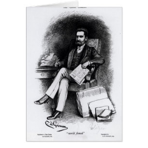 Joseph Pulitzer von 'The Curio', 1887