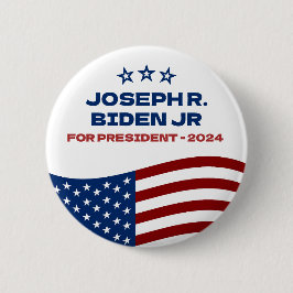 Joseph R. Biden Jr für den Präsidenten 2024 Button