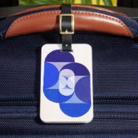 Joseph Schillinger Key Blue. Abstrakt geometrisch