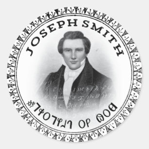 Joseph Smith DER Prophet Gottes Runder Aufkleber