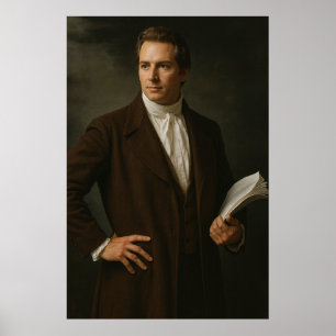 Joseph Smith Fotografic Rendition™ #1 LDS Art Poster