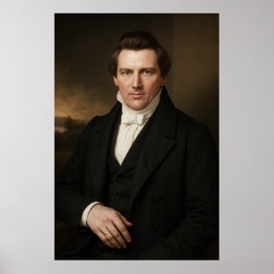 Joseph Smith Fotografic Rendition™ #2 LDS Art Poster