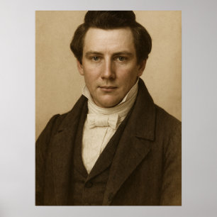 Joseph Smith Fotografic Rendition™ #3 LDS Art Poster