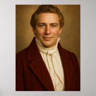 Joseph Smith Fotorealistische Darstellung™ #5 LDS  Poster