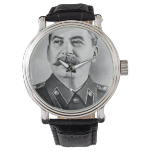 Joseph-Stalin-Fotografie Armbanduhr