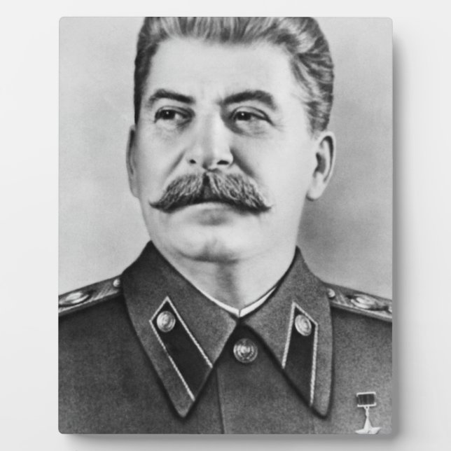 Joseph Stalin Fotograph Fotoplatte (Vorderseite)