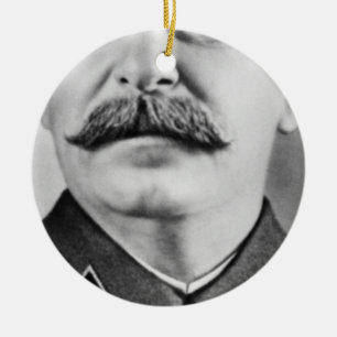 Joseph Stalin Fotograph Keramik Ornament