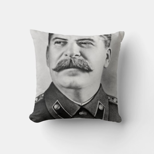 Joseph Stalin Fotograph Kissen (Vorderseite)