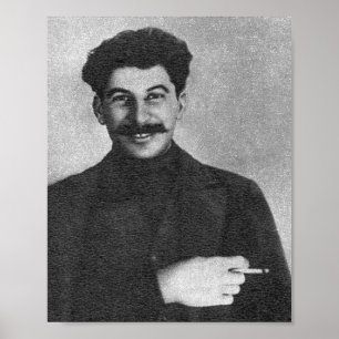 Joseph Stalin Portrait 1915 Poster