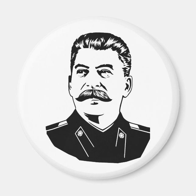 Joseph Stalin Portrait Magnet (Vorne)