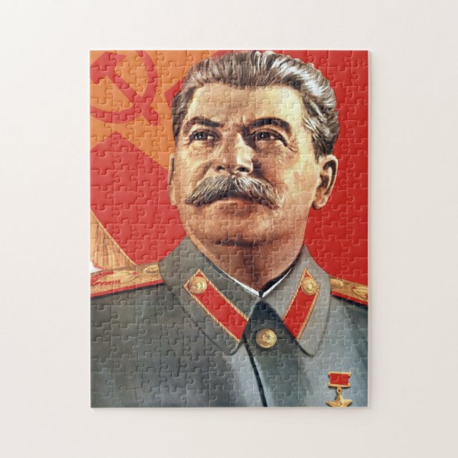 Joseph Stalin Portrait Puzzle (Vertikal)