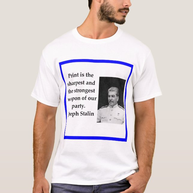 Joseph Stalin T-Shirt (Vorderseite)
