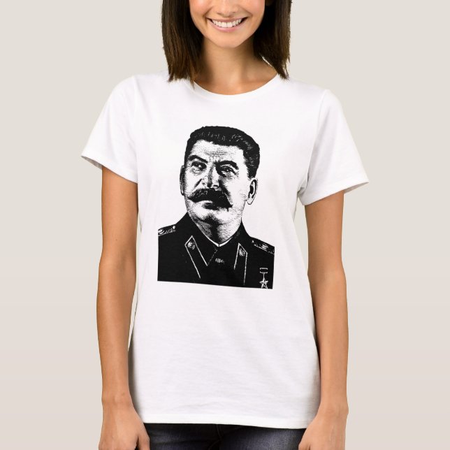 Joseph Stalin, USSR, CCCP, Soviet Union, Communism T-Shirt (Vorderseite)