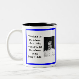 Joseph Stalin Zweifarbige Tasse