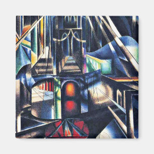 Joseph Stella - Old Brooklyn Bridge Magnet