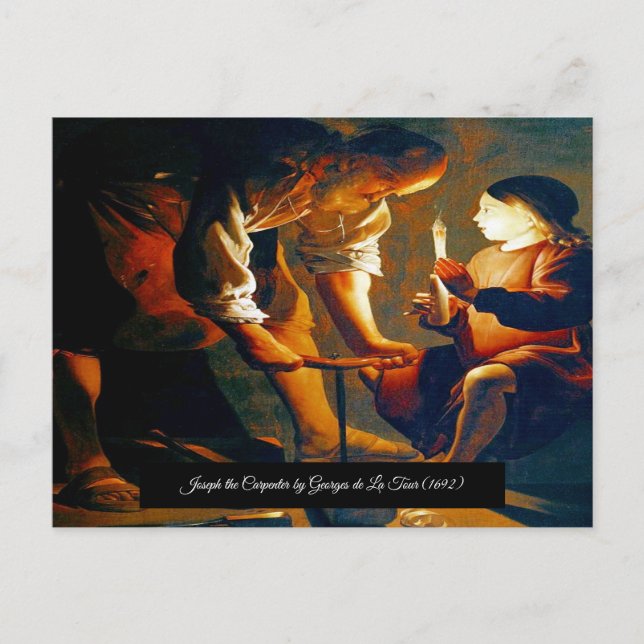 Joseph the Carpenter Postkarte (Vorderseite)
