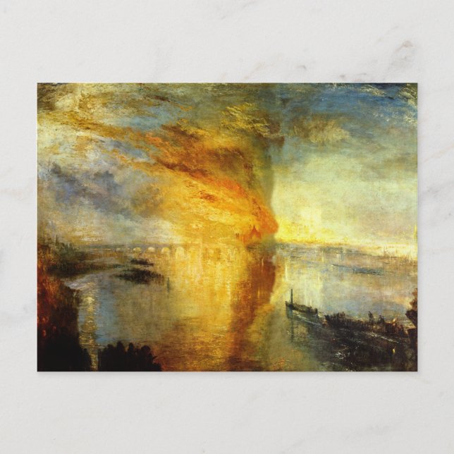 Joseph Turner Art Postkarte (Vorderseite)