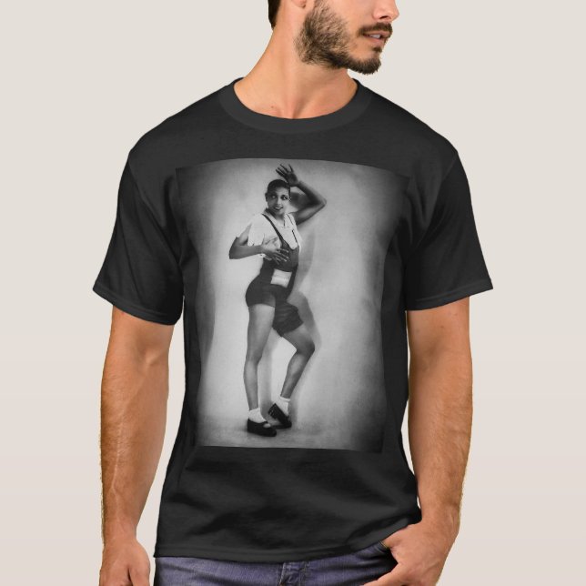 Josephine Baker Classic Pose T-Shirt (Vorderseite)