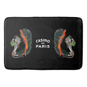 Josephine Baker Gepard Jazz Age Badematte