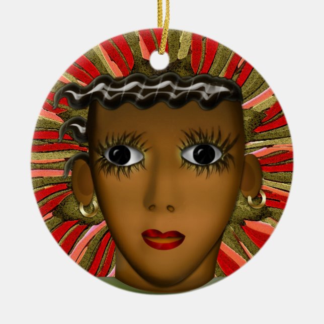 Josephine Baker im 21. Jahrhundert (Personalisiert Keramik Ornament (Vorne)