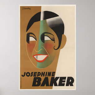 Josephine Baker Theaterplakat Poster