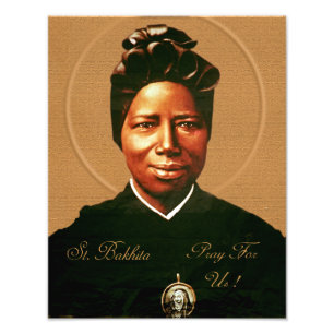 Josephine Bakhita. Fotodruck