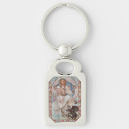 Josephine Crane Bradley als Lavia von Alphonse Muc Schlüsselanhänger